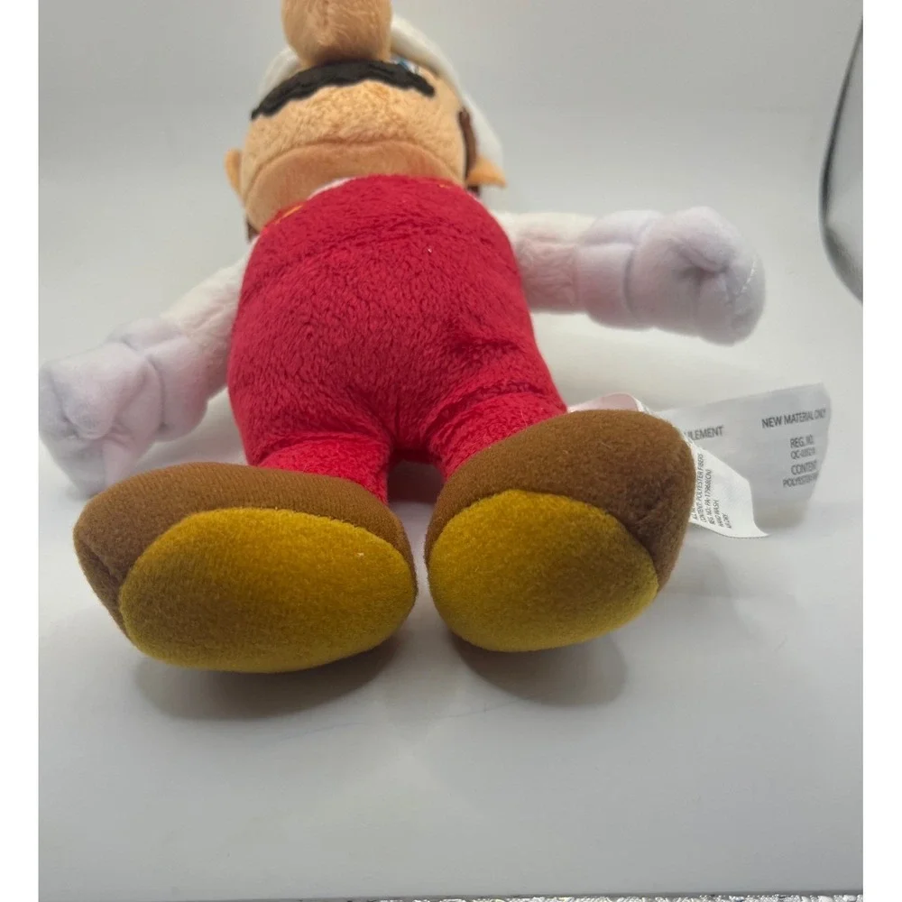 Super Mario Fire‎ Mario Plush Stuffed Toy Nintendo Fireman Character
